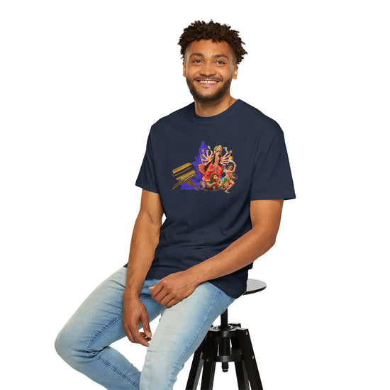 Hinduism English Mahishasuramardhini Unisex T-Shirt