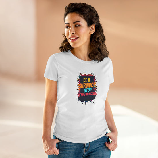 Raise Awareness Be a Survivor Message Tee