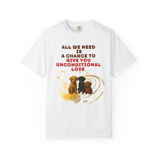 Pets Heartfelt Dog Lover T-shirt Casual Everyday Wear