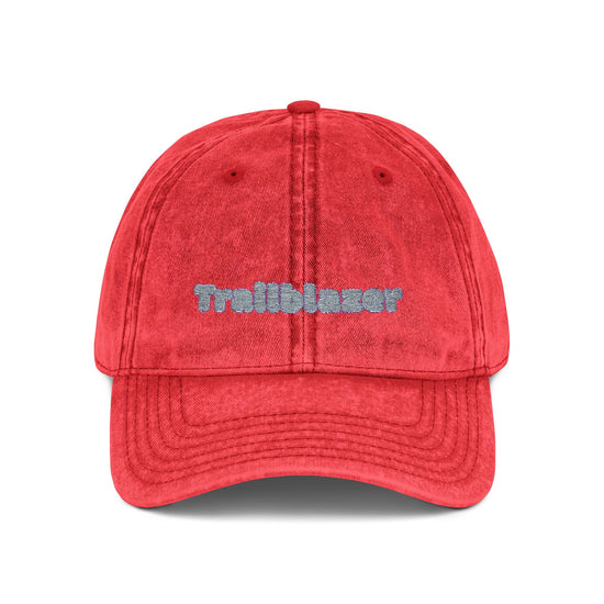 Empowered Trailblazer Woman Vintage Embroidered Cap