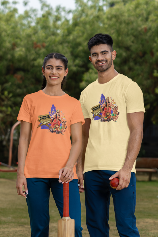 Hindutva :  Mahishasura Mardini Sanskrit  T-Shirt