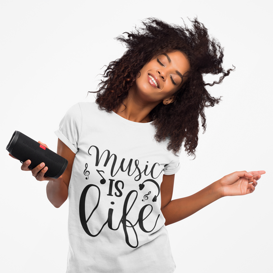 Music is Life Short Sleeve Tee
