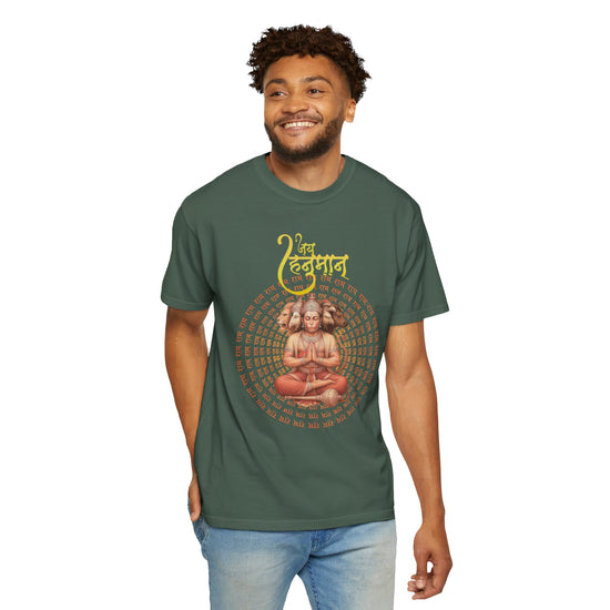 Hinduism Unisex Sanskrit Hanuman T-Shirt
