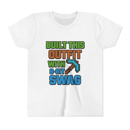 Kids Gamer Tee: Built This Outfit with 8-Bit Swag, Kids Gaming Shirt