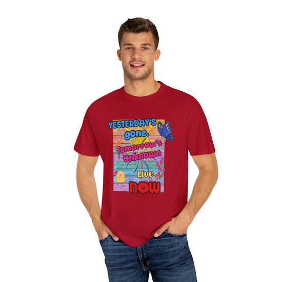 Inspirational Live Now  T-Shirt, Motivational Tee